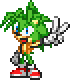 Manic the Hedgehogt by Mechachu and Magic Man/Groovy Ash.