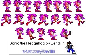 Sonia the Hedgehog by Bendilin.